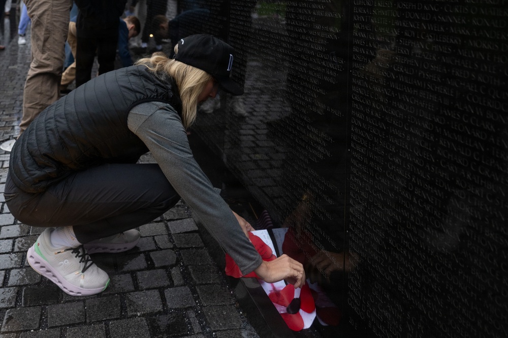 SW washes Vietnam Veterans Memorial