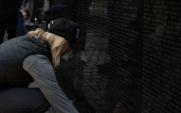 SW washes Vietnam Veterans Memorial