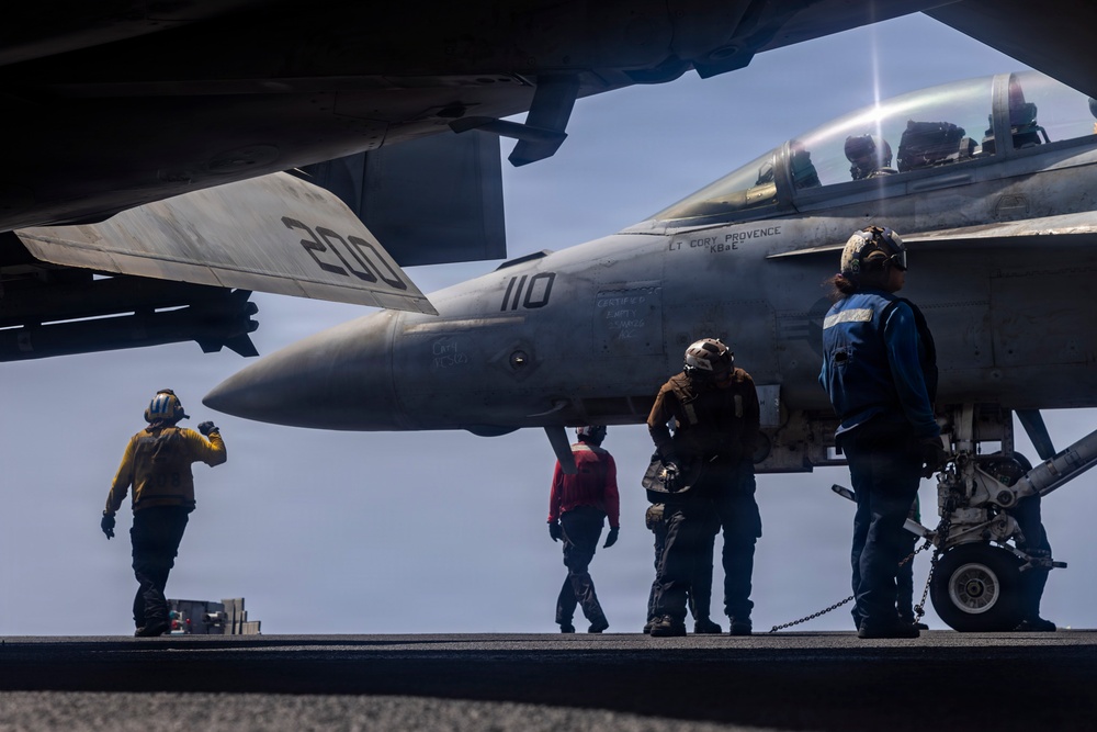 Abraham Lincoln Conducts Flight Operations