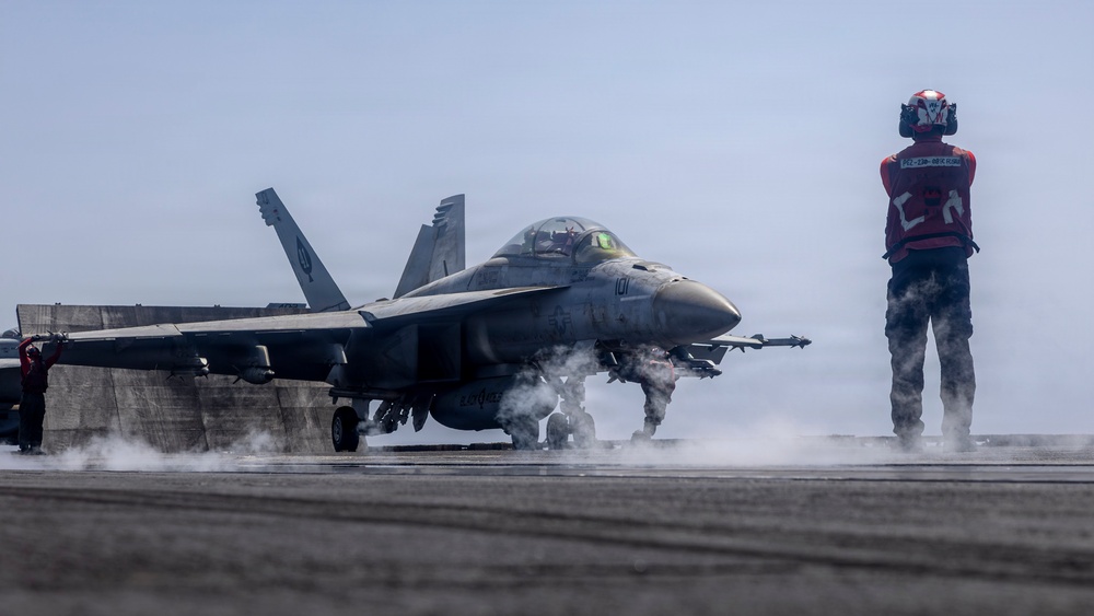 Abraham Lincoln Conducts Flight Operations
