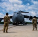 Take-off at the 105th