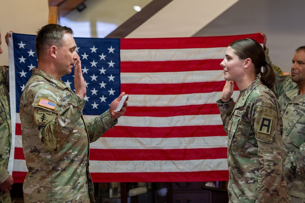 2nd Lt. Caitlin Wilkins Becomes One of Army Public Affairs’ First Directly Commissioned Officers