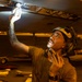 Abraham Lincoln Conducts Aircraft Maintenance