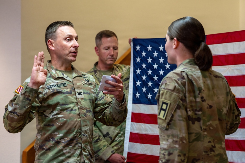 2nd Lt. Caitlin Wilkins Becomes One of Army Public Affairs’ First Directly Commissioned Officers