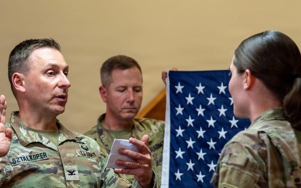 2nd Lt. Caitlin Wilkins Becomes One of Army Public Affairs’ First Directly Commissioned Officers
