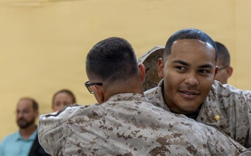 MCLB Barstow change-of-command ceremony