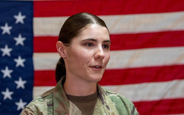 2nd Lt. Caitlin Wilkins Becomes One of Army Public Affairs’ First Directly Commissioned Officers