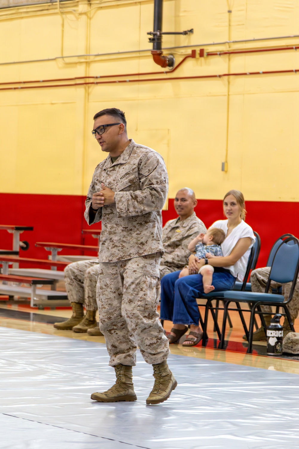 MCLB change-of-command ceremony