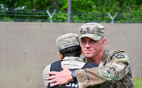 Kennel master relinquishes responsibility of 67th MP Detachment (MWD)