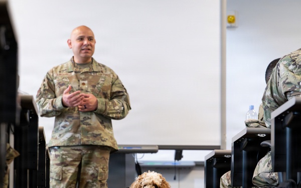 Luna, Air Force Mortuary Affairs Operations therapy dog