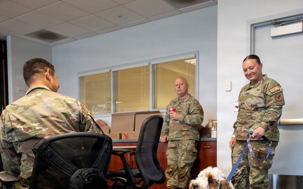 Luna, Air Force Mortuary Affairs Operations therapy dog
