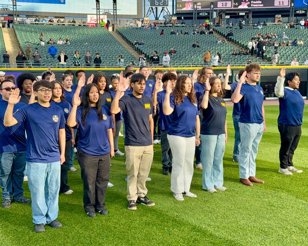Joint Enlistment Ceremony at the Chicago White Sox 2026