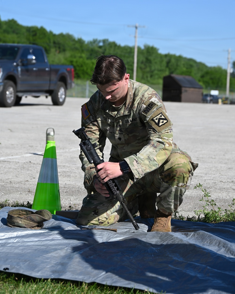 Soldiers, NCOs prove proficiency in warrior skills during quarter board competition