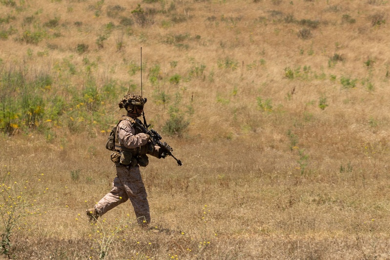 Marines with V2/5 conduct EOTG TRAP course