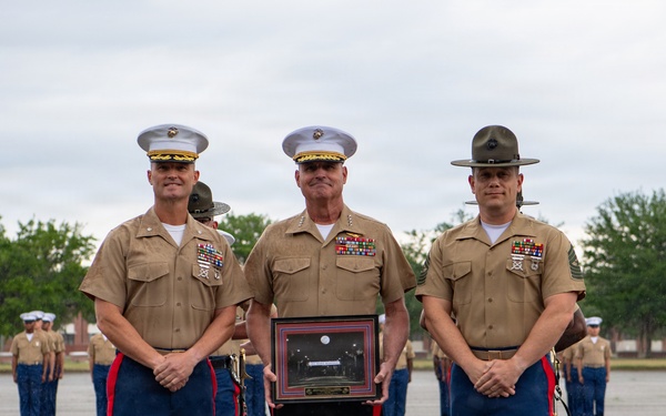 The 38th Assistant Commandant of the Marine Corps conducts a site visit on Marine Corps Recruit Depot Parris Island.