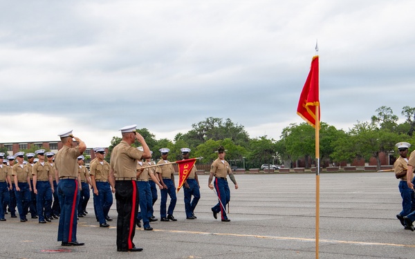 The 38th Assistant Commandant of the Marine Corps conducts a site visit on Marine Corps Recruit Depot Parris Island.