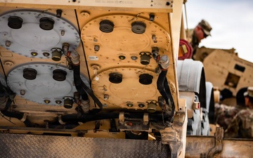 U.S. Army Soldiers Conduct Operations in the Middle East