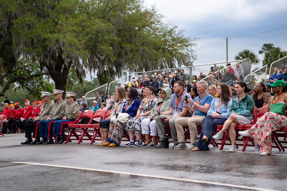The 38th Assistant Commandant of the Marine Corps conducts a site visit on Marine Corps Recruit Depot Parris Island.