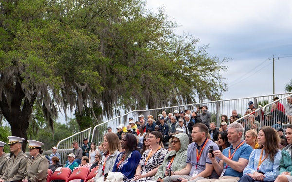 The 38th Assistant Commandant of the Marine Corps conducts a site visit on Marine Corps Recruit Depot Parris Island.