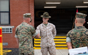 The 38th Assistant Commandant of the Marine Corps conducts a site visit on Marine Corps Recruit Depot Parris Island.