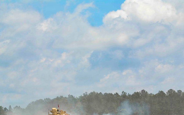 Mississippi Rifles Conduct Gunnery Training