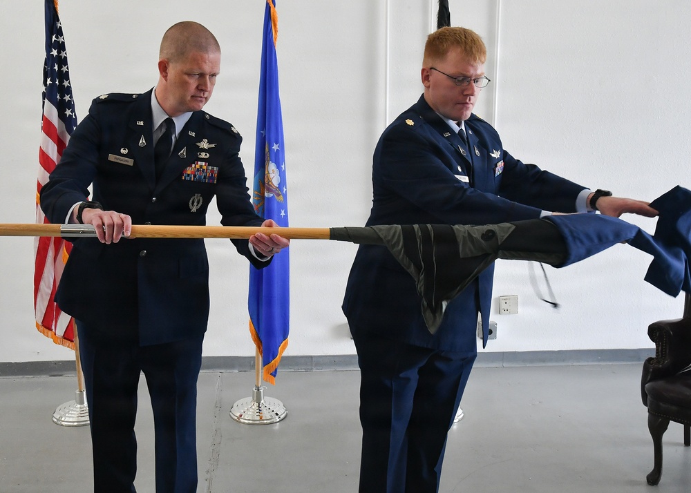 22SOPS/Det 9 Activation/Assumption of Command Ceremony