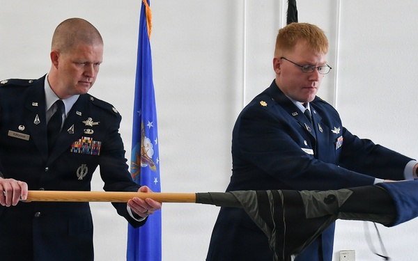 22SOPS/Det 9 Activation/Assumption of Command Ceremony