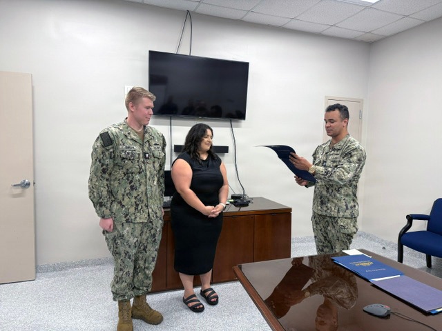 BM2 Smith re-enlists