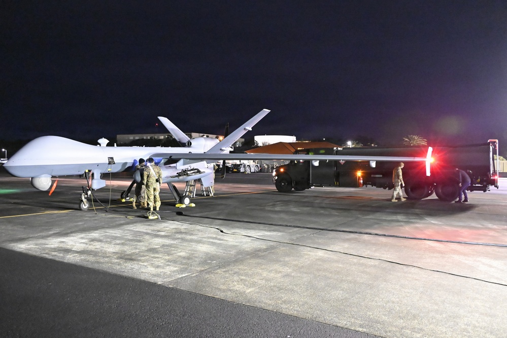 174th Attack Wing flies MQ-9 Reaper to Lajes Field, Portugal