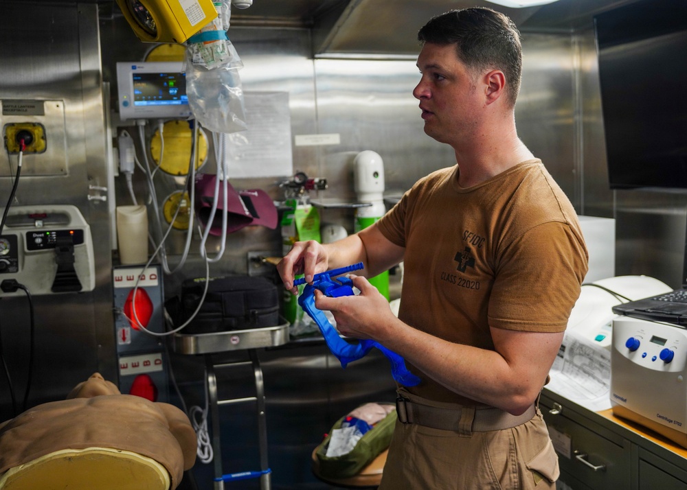 USS Cooperstown conducts routine operations to support mission