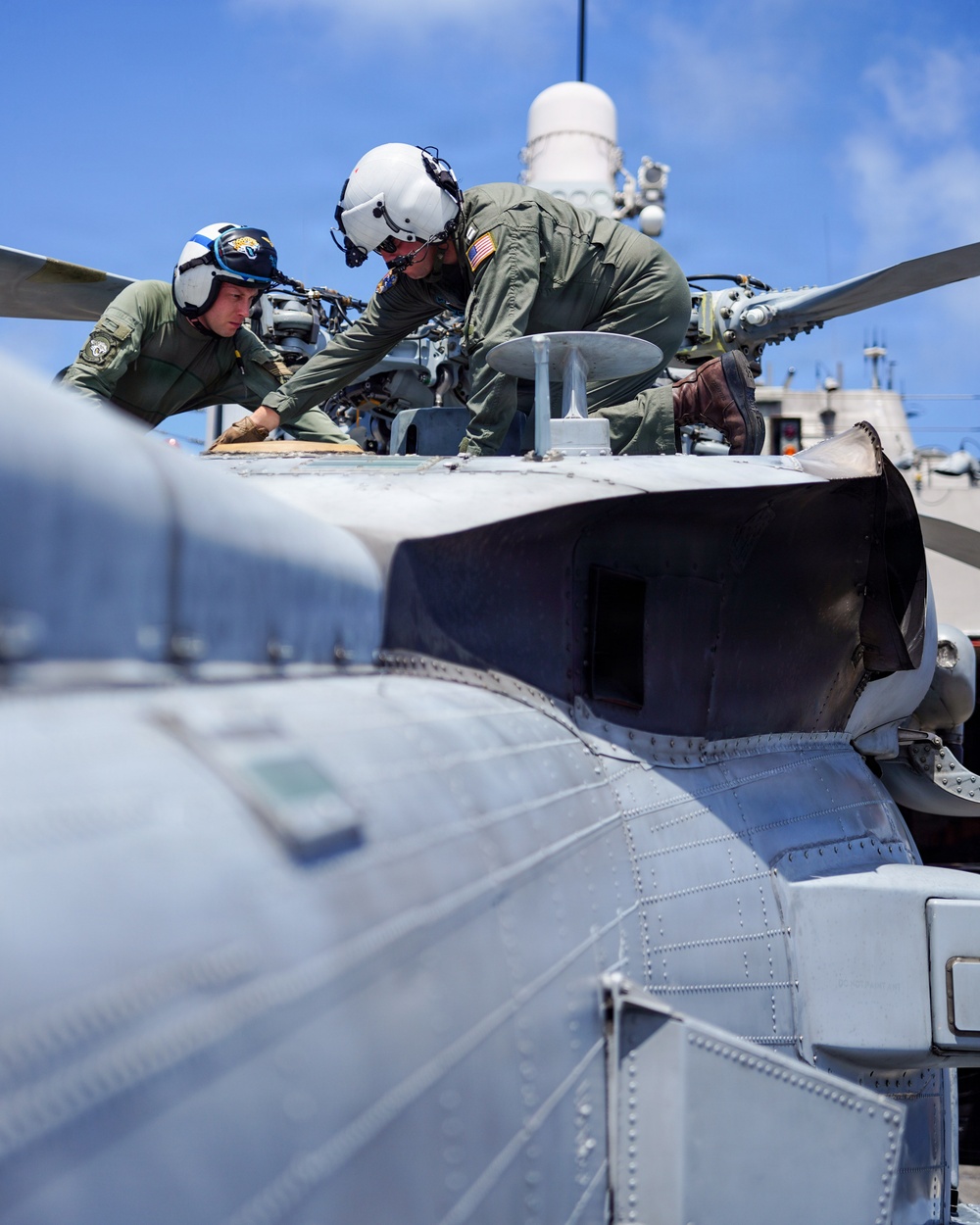 USS Cooperstown conducts routine operations to support mission