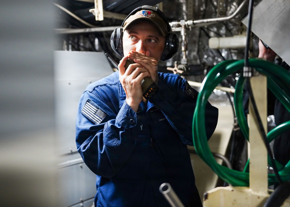 USS Cooperstown prepares for maritime missions