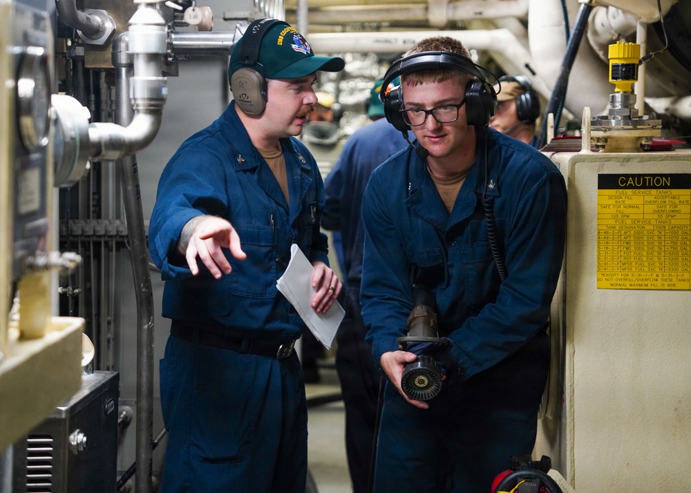 USS Cooperstown prepares for maritime missions