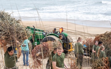 Sailors, Marines and civilians across Hampton Roads help restore Dam Neck Annex coastline