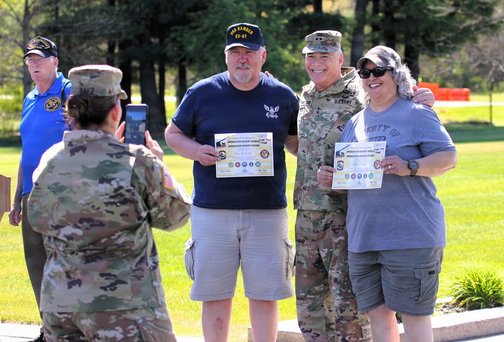 Fort McCoy honors Desert Shield, Desert Storm-era veterans during 2026 Armed Forces Day Open House
