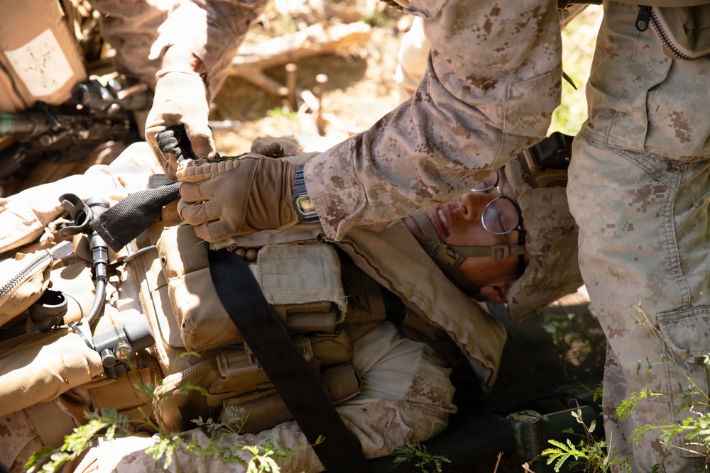 Task Force Secure Conducts CASEVAC Training with CH-47 Support at Guantanamo Bay