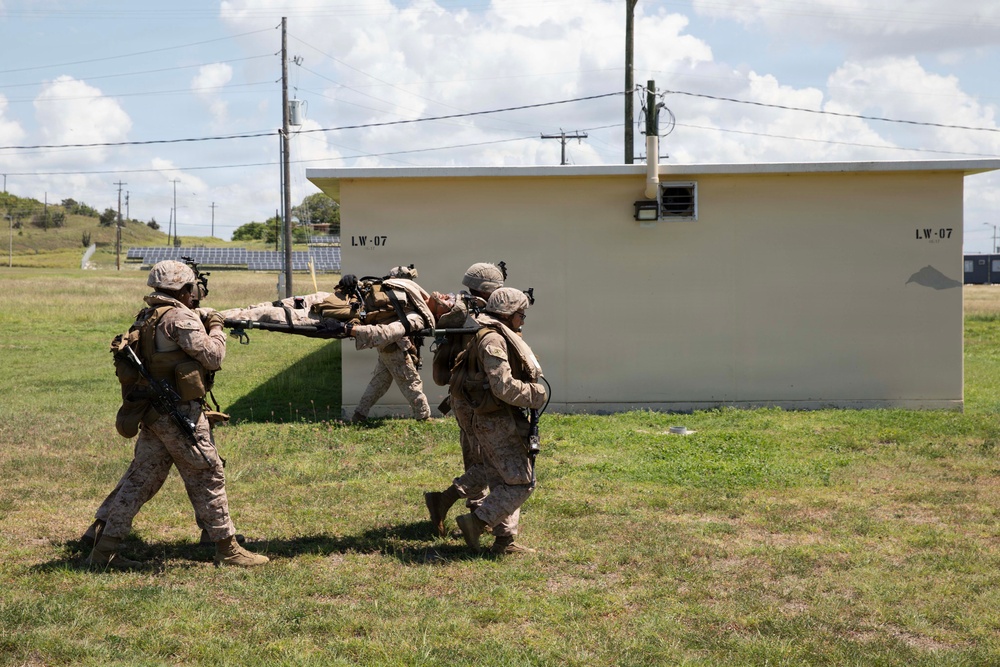 Task Force Secure Conducts CASEVAC Training with CH-47 Support at Guantanamo Bay