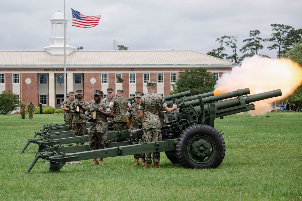 Memorial Day 21-Minute Gun Salute 2026