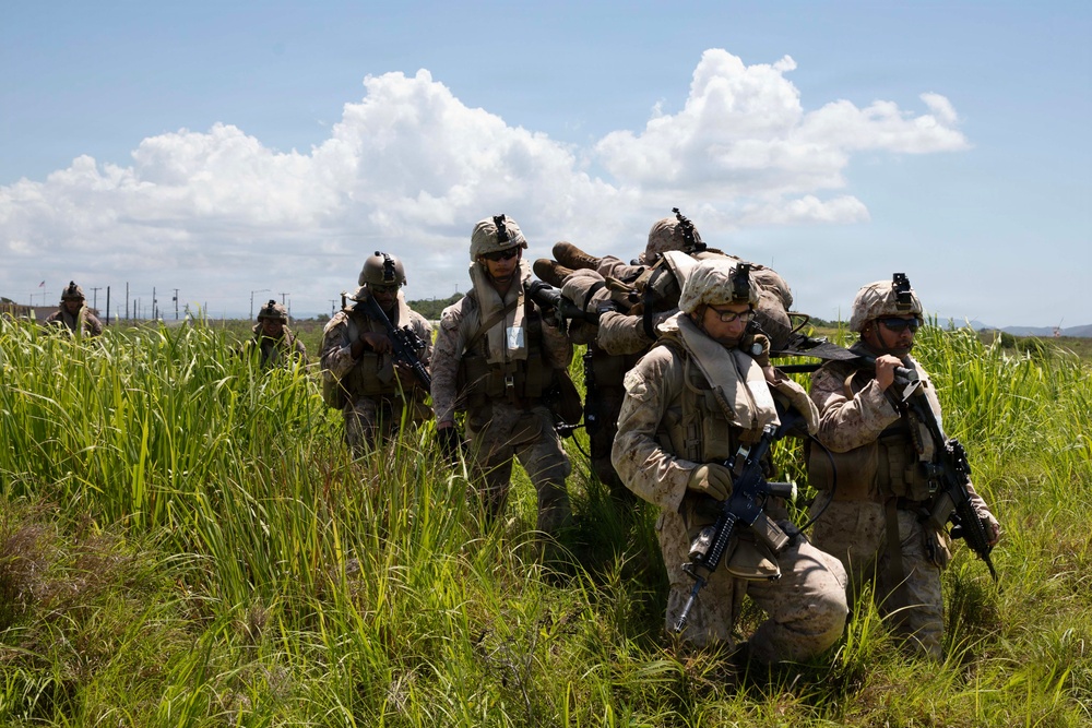 Task Force Secure Conducts CASEVAC Training with CH-47 Support at Guantanamo Bay