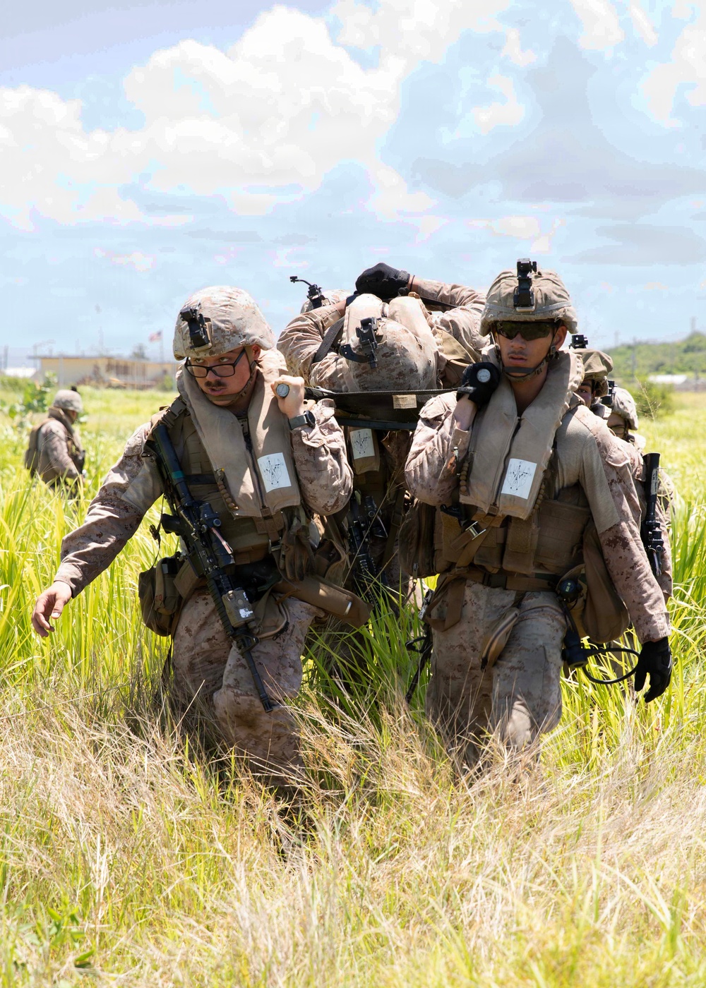 Task Force Secure Conducts CASEVAC Training with CH-47 Support at Guantanamo Bay