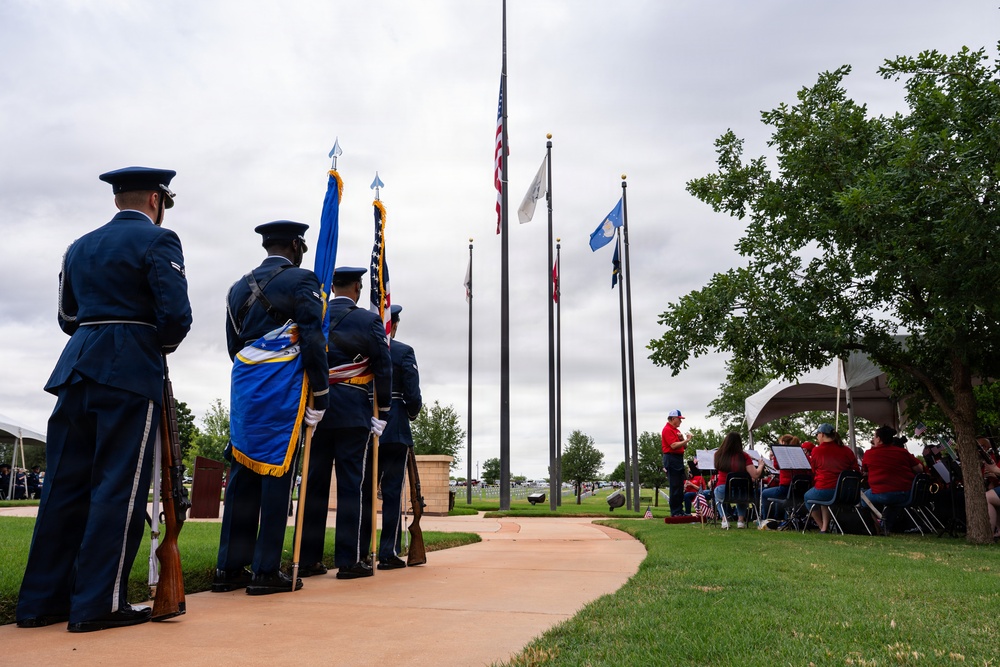 Dyess leadership honors service during Memorial Day Ceremony