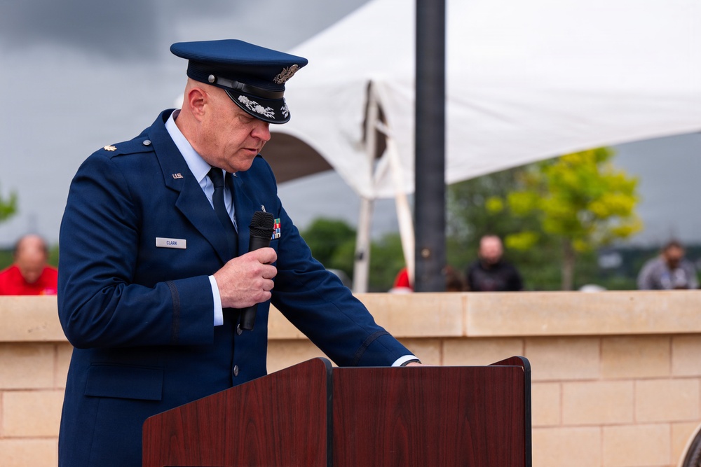 Dyess leadership honors service during Memorial Day Ceremony