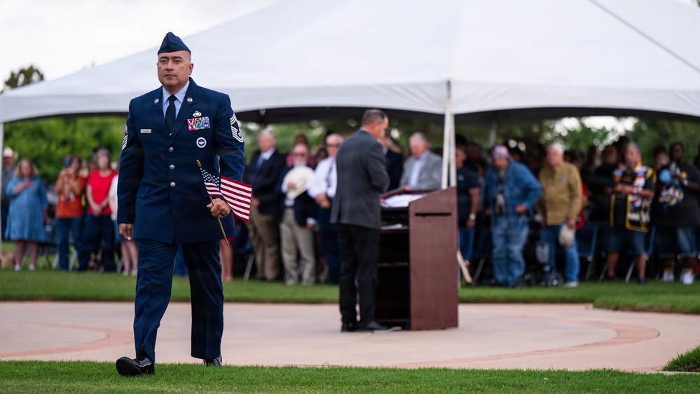 Dyess leadership honors service during Memorial Day Ceremony