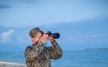 AFN Guantanamo Bay Sailors Document BEEF Heavy Equipment Operations