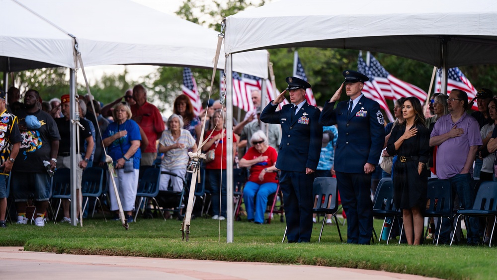 Dyess leadership honors service during Memorial Day Ceremony