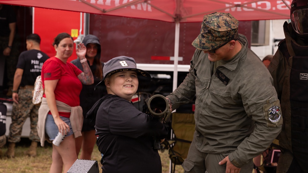 U.S. Marines support the 2026 Coca-Cola 600