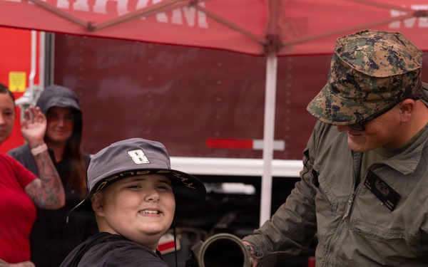 U.S. Marines support the 2026 Coca-Cola 600