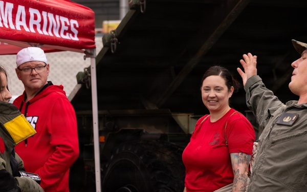 U.S. Marines support the 2026 Coca-Cola 600