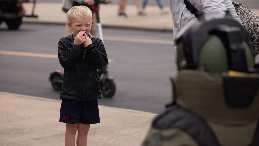 U.S. Marines support the 2026 Coca-Cola 600