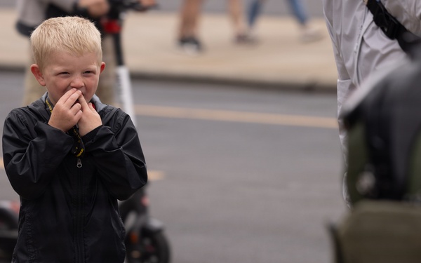U.S. Marines support the 2026 Coca-Cola 600